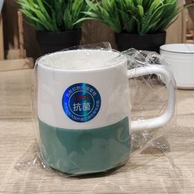 百优汇BYH-1827拼色口有耳口杯290ML