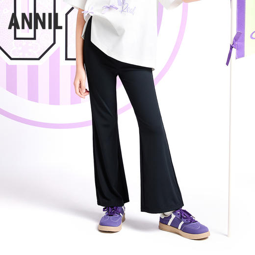 女童全腰针织打底裤夏季新款安奈儿童装实体店同款AG526668 商品图1