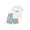 【商场同款】英氏儿童套装夏季透气休闲衣裤套男童背心中裤套装 商品缩略图4