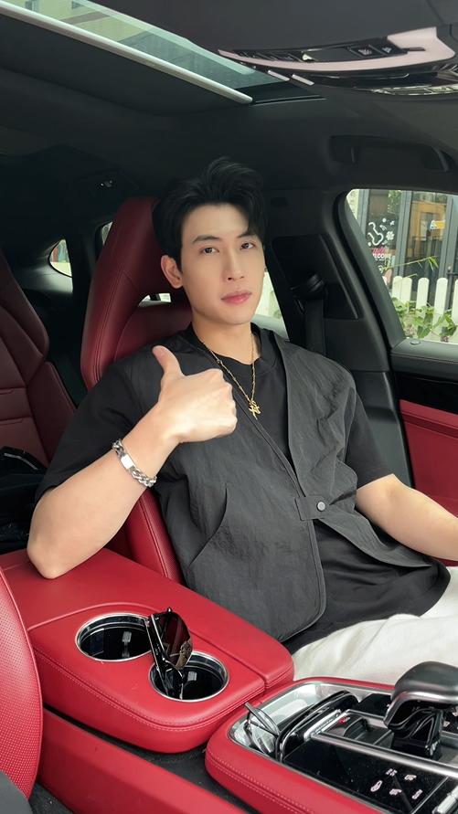 T594夏季新品男士短袖T恤宽松气质时尚百搭半袖小众假两件春夏休闲 商品图0