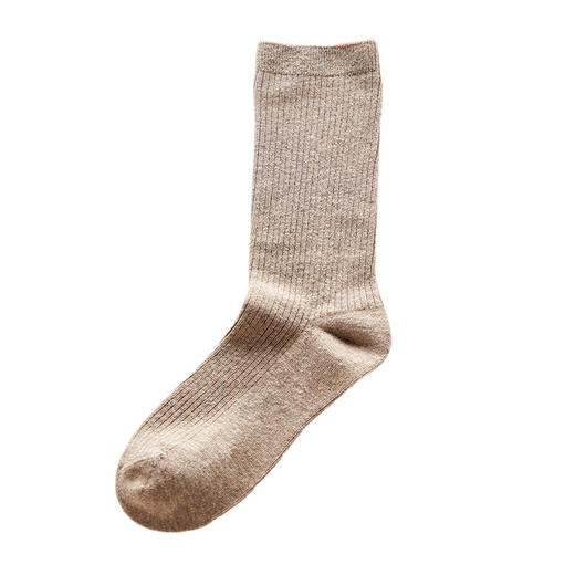 【无骨羊毛袜】120S澳洲进口美利奴羊毛无骨恒温简约吸湿透气纯色中筒袜 商品图6