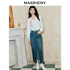 MAXRIENY2024雪纺衫(货号:MC85TP081)