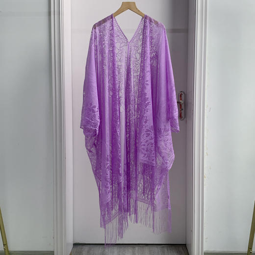 【搭配利器】超轻蕾丝披肩围巾 商品图6