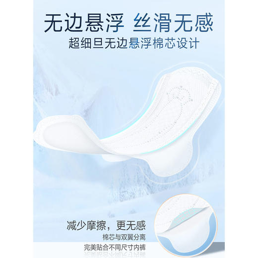 纪念日百货淘淘氧棉系列小扇尾240日用8片卫生巾162095938 商品图2