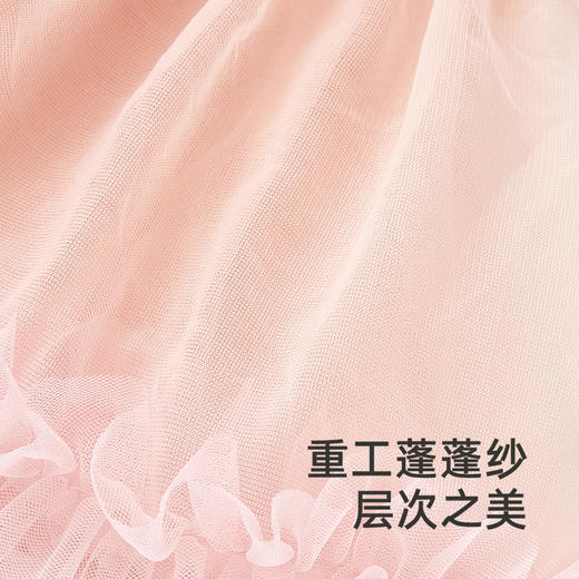 【商场同款】英氏童装女童连衣裙夏季透气女宝公主裙可爱小礼裙 商品图2