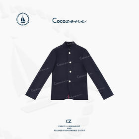 COCO ZONE 2025春季新款大口袋单排扣休闲外套CD1A0451