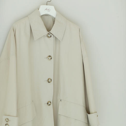 两色中长款风衣 商品图2