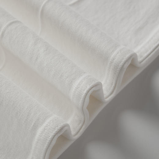 ROMI STUDIO“清新优雅”棉质斜纹高腰廓形微喇牛仔裤 RWBWX81753 商品图3