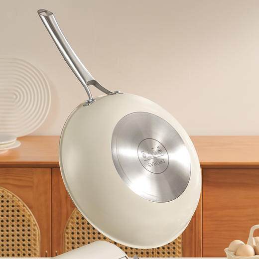 【EPROS 八奈司】0涂层新钛不粘锅30cm/32cm 商品图3