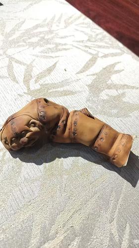 竹异形人物小摆件11.5*5cm