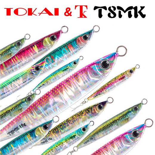 日本TK T8MK铁板S型曲线铁板路亚假饵12g15g40g海钓淡水远投 商品图0