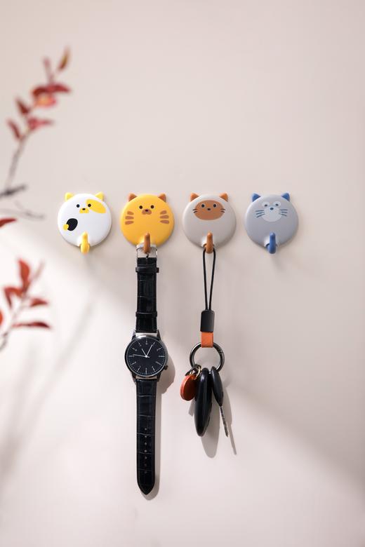 茶花胖猫粘钩121017 商品图0