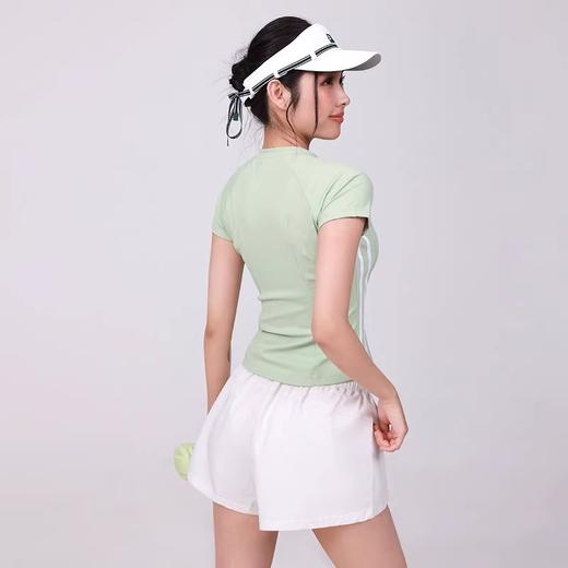 【限时秒】YOGACODE【火树银花系列】瑜伽服短袖上衣高级感夏季修身显瘦运动上衣DWY115030 商品图4