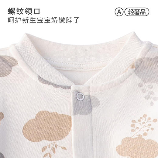 [春夏纯棉套装]卓儿婴幼儿打底衫家居内衣春夏宝宝衣服对襟套装 商品图2
