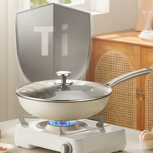 【EPROS 八奈司】0涂层新钛不粘锅30cm/32cm 商品图1