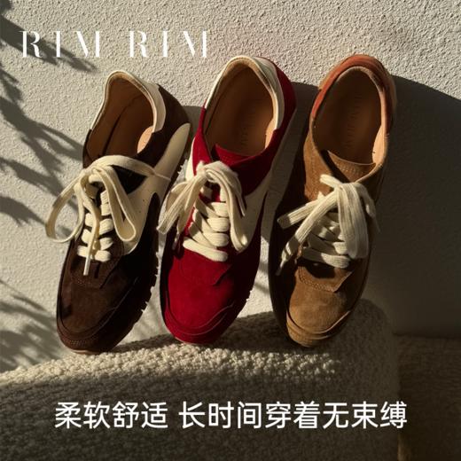 RIM RIM 聆里新款马皮阿甘鞋女鞋轻便运动复古鞋百搭板鞋2477 商品图0