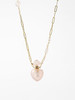 MELI&MOLI |芙蓉石小号阿拉丁吊坠粉晶珍珠点缀项链—五行之火 商品缩略图1