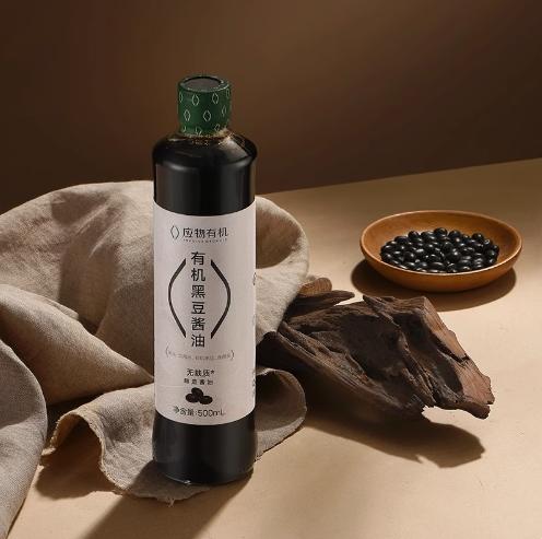 应物有机黑豆酱油500ml 商品图0
