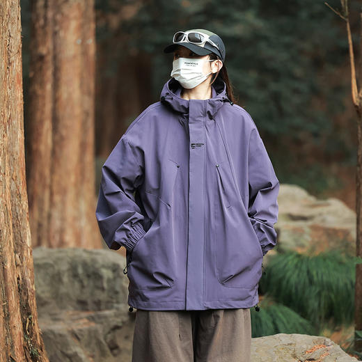 【YW】无忧购韩系简约百搭男女同款户外工装夹克外套2373（截单后7天发货) 商品图2