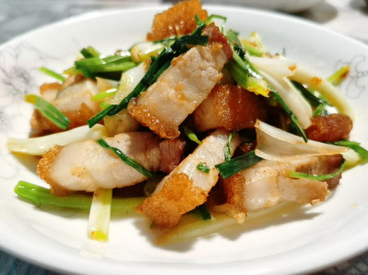 荞头炒烧肉 商品图0