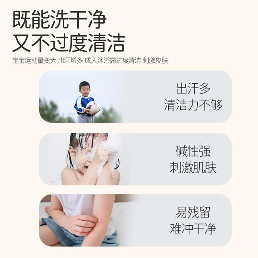 郁美净儿童净透沐浴露500ml 商品图1