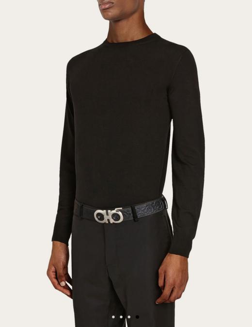 双面头层牛皮男士商务休闲皮带腰带 商品图4