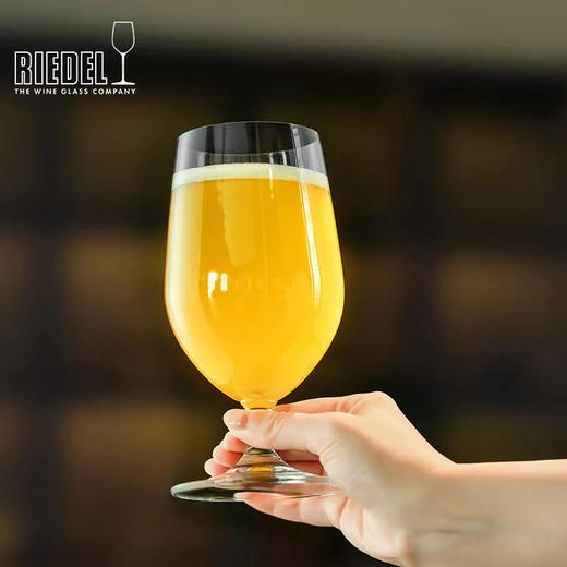 奥地利RIEDEL高档轻奢送礼无铅水晶Beer精酿啤酒杯德国家用进口 商品图1