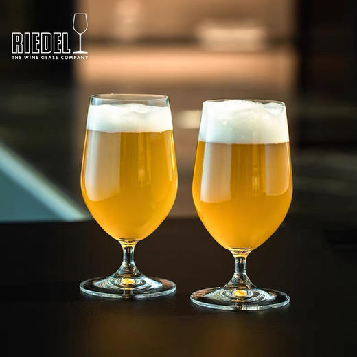 奥地利RIEDEL高档轻奢送礼无铅水晶Beer精酿啤酒杯德国家用进口 商品图0