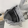 新款日系时尚轻便双肩包百搭包大容量简约通勤背包 商品缩略图5