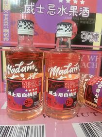可醺威士忌白桃酒330ml   1*12
