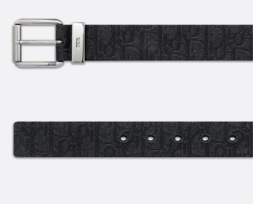 D家针扣3.5CM经典印花休闲男士皮带 商品图2