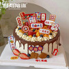 网红 财源滚滚 大吉大利水果生日蛋糕（好运100 搞钱发财） 商品缩略图0