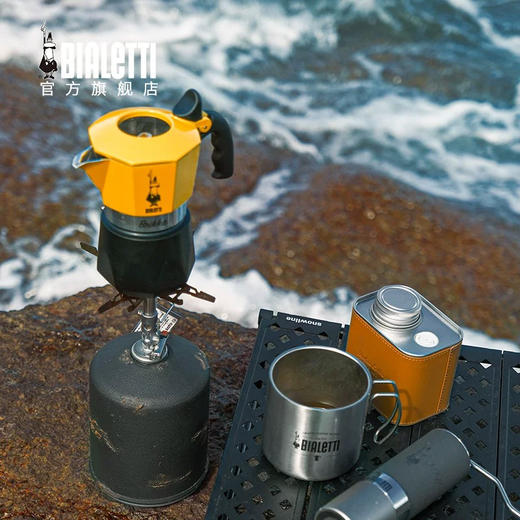 bialetti比乐蒂摩卡壶户外软包咖啡壶露营礼盒套装 商品图0