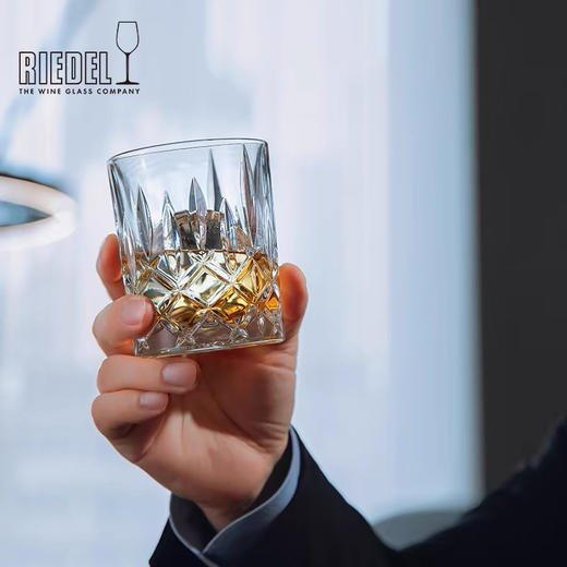 奥地利RIEDEL威士忌杯雕花古典白兰地杯洋酒杯进口水晶切割烈酒杯 商品图1