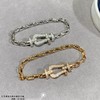 费雷德满钻马蹄扣链条手链大小号可选（XTY） 商品缩略图2