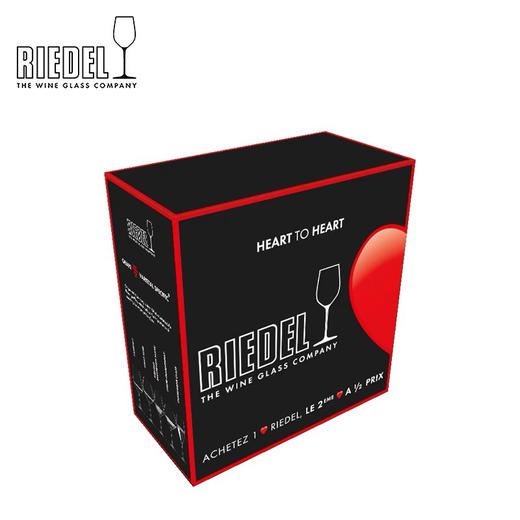 奥地利RIEDEL家用心心相印红酒杯水晶葡萄酒高脚杯轻奢 商品图2