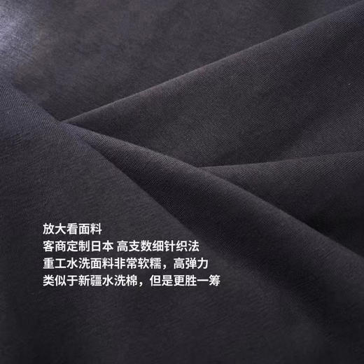 独家渠道！原单正品YSL圣罗兰限定款情侣短袖T恤，高定莫兰迪灰色官网售价350美刀！ 商品图9