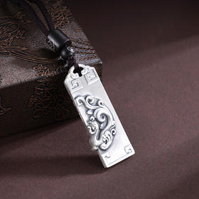 子佩集S999银【龙凤游鸣】套链【CD0269-1】纯银仿古项链-凤2502