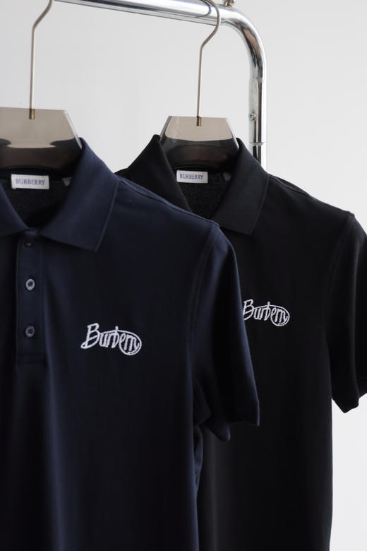 B.B 丝光弹力珠地棉翻领短袖T恤 TX397 商品图4