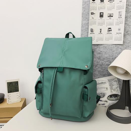 新款日系时尚轻便双肩包百搭包大容量简约通勤背包 商品图3