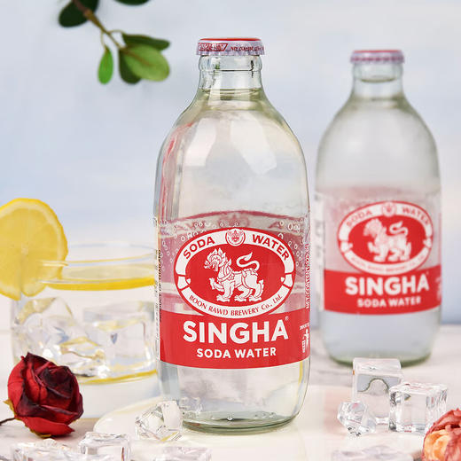 泰国进口SINGHA伟狮苏打水325ml*3 商品图2