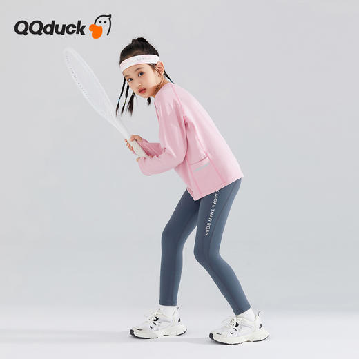 【清仓捡漏】【120-165】【可可鸭】女童高弹速干衣儿童训练服 商品图1