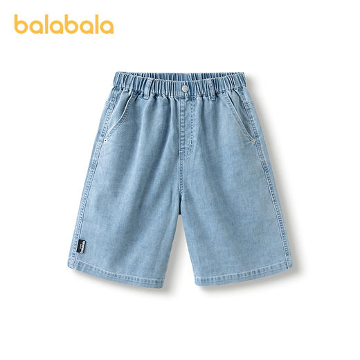巴拉巴拉童装儿童裤子夏季薄款牛仔短裤2025新款五分裤舒适百搭 商品图4