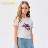 巴拉巴拉童装儿童短袖女童t恤夏装2025新款大童速干凉感上衣抗菌 商品缩略图2