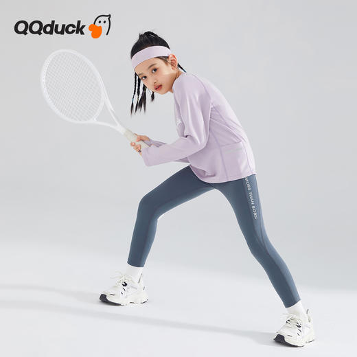 【清仓捡漏】【120-165】【可可鸭】女童高弹速干衣儿童训练服 商品图6