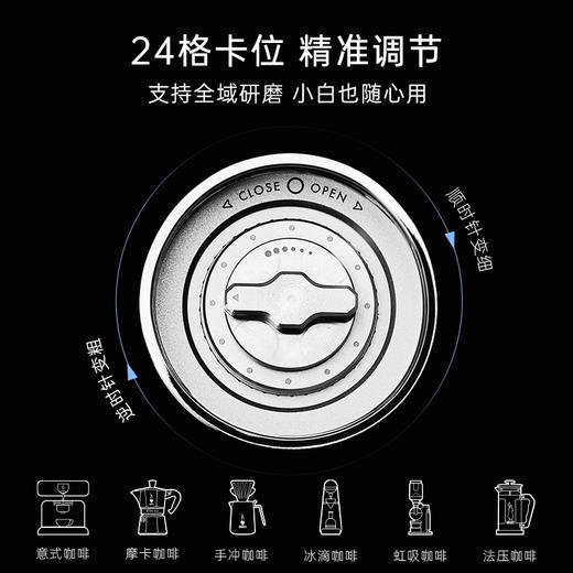 比乐蒂MINO2.0手摇磨豆机咖啡豆手动研磨机 家用手磨 商品图2