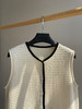 310-3 独家圆正  小禾 黑白撞色 针织背心 商品缩略图4