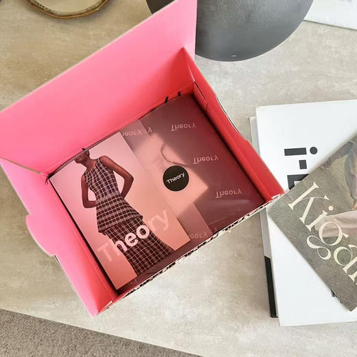 正品Theory发饰心形丸子头发圈大肠圈女头花头绳马尾绑头发发绳头饰，礼盒装三个一盒。 商品图9