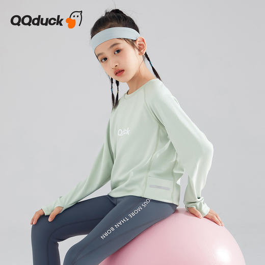 【清仓捡漏】【120-165】【可可鸭】女童高弹速干衣儿童训练服 商品图3