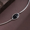 子佩集S925银【心愿之权】项链【XL-5816】纯银原创2黑玛瑙2502 商品缩略图2